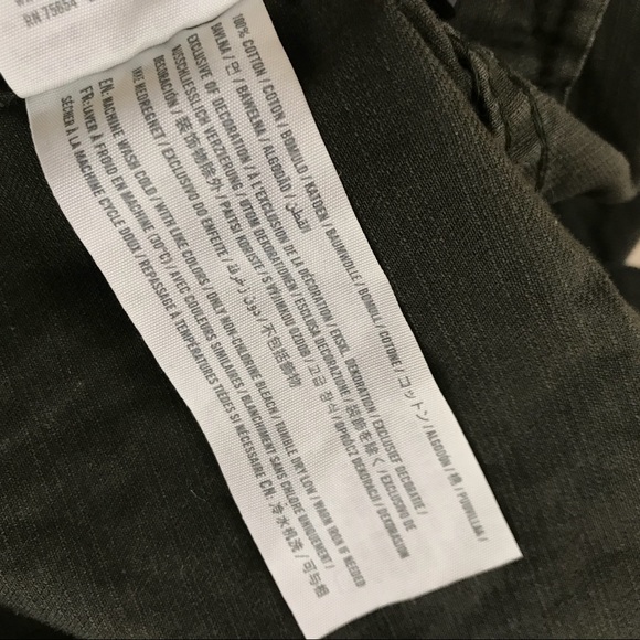 Abercrombie & Fitch Camouflage Button Front Shirt - Picture 6 of 7